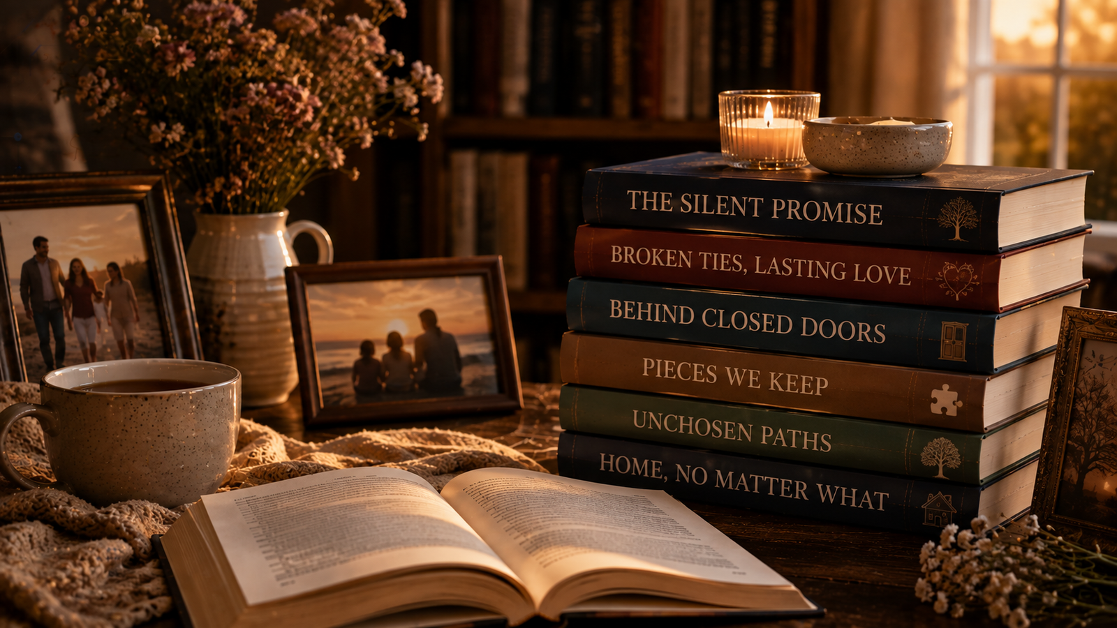 family drama fiction books